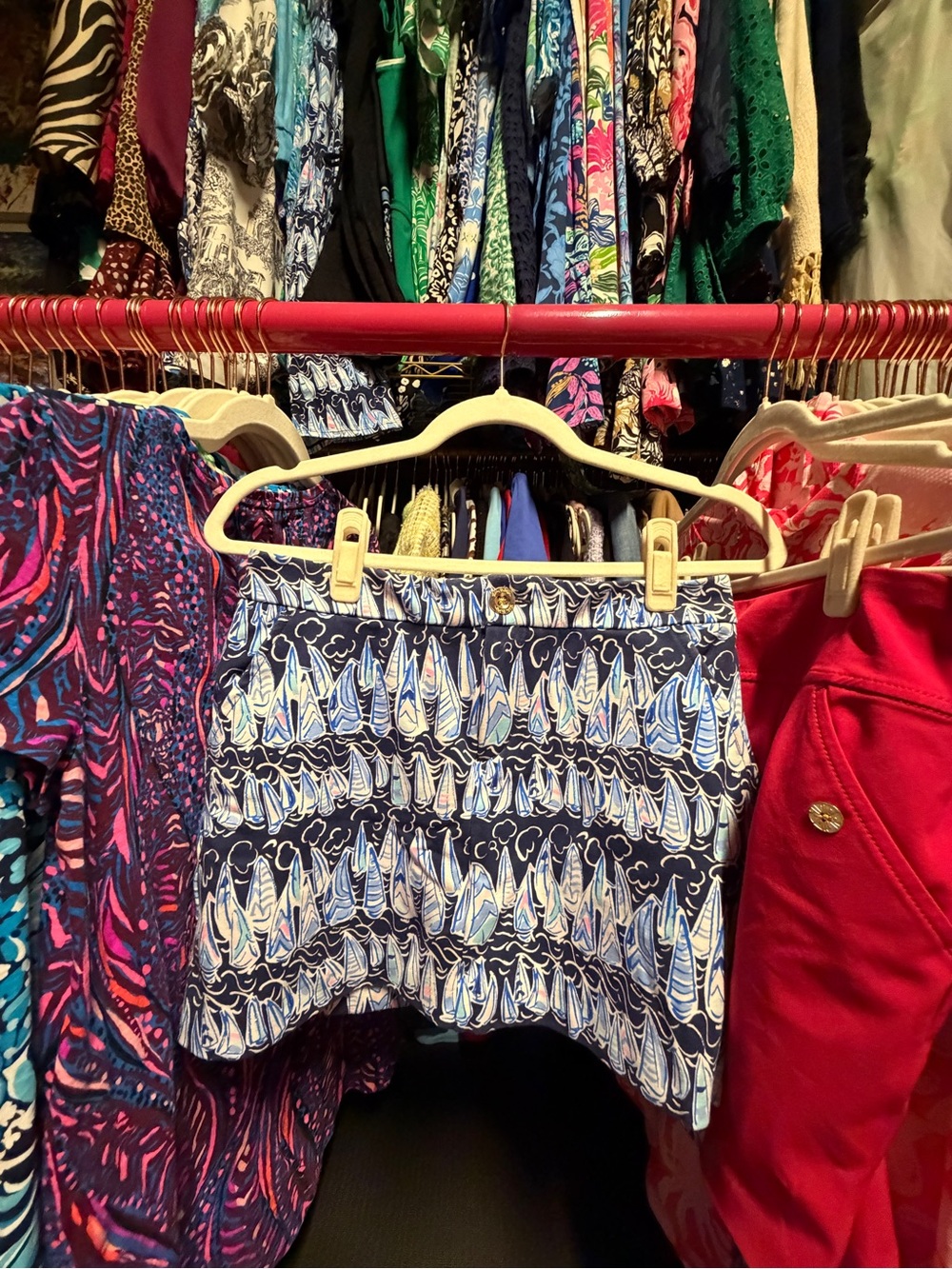 Lilly Pulitzer Colette Knit Skort - Low Tide Navy - 00